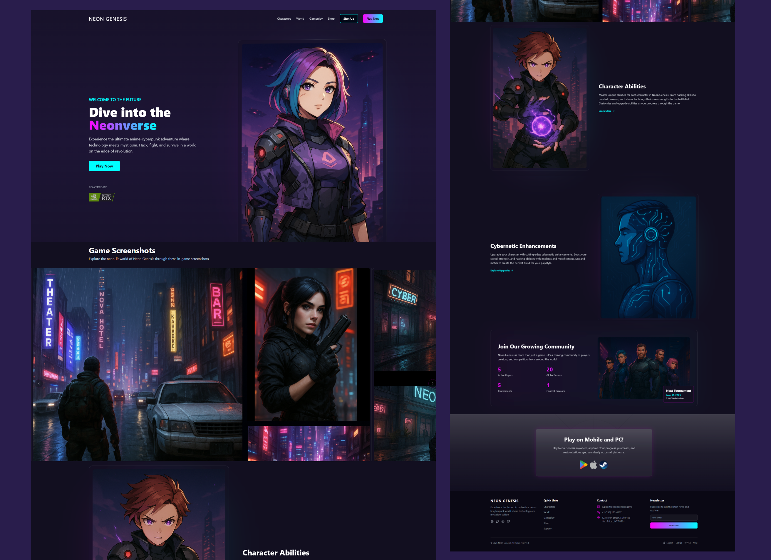 Placeholder project card media