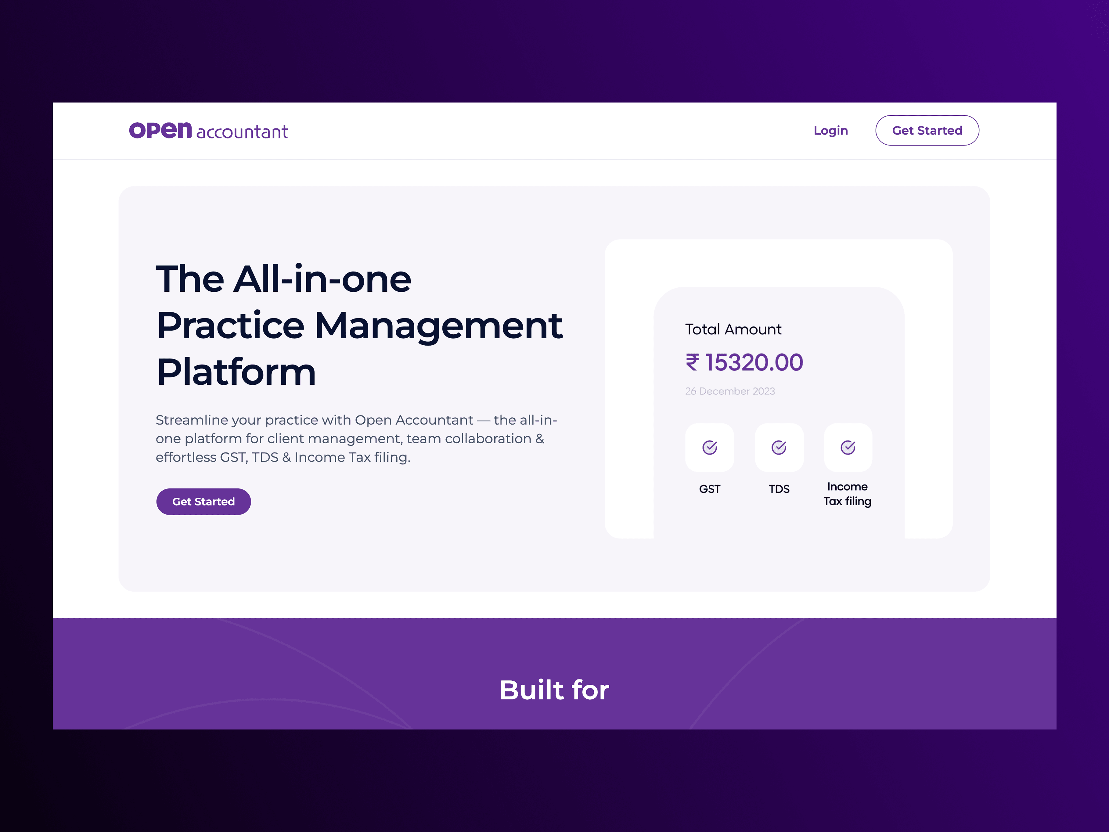 Placeholder project card media
