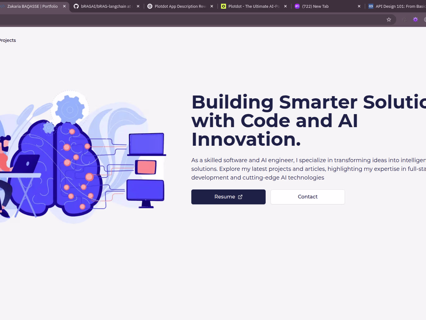 Placeholder project card media