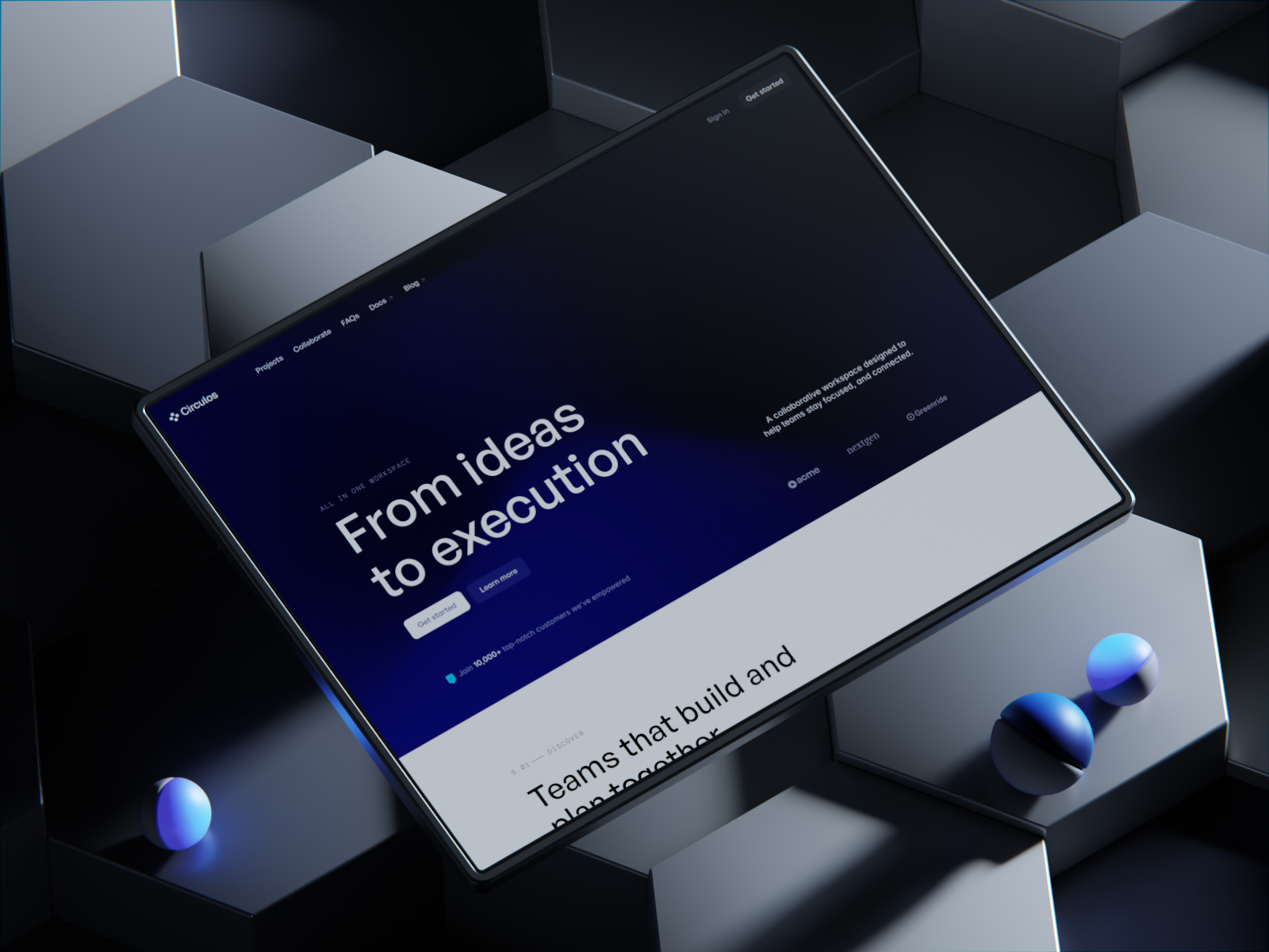 Placeholder project card media