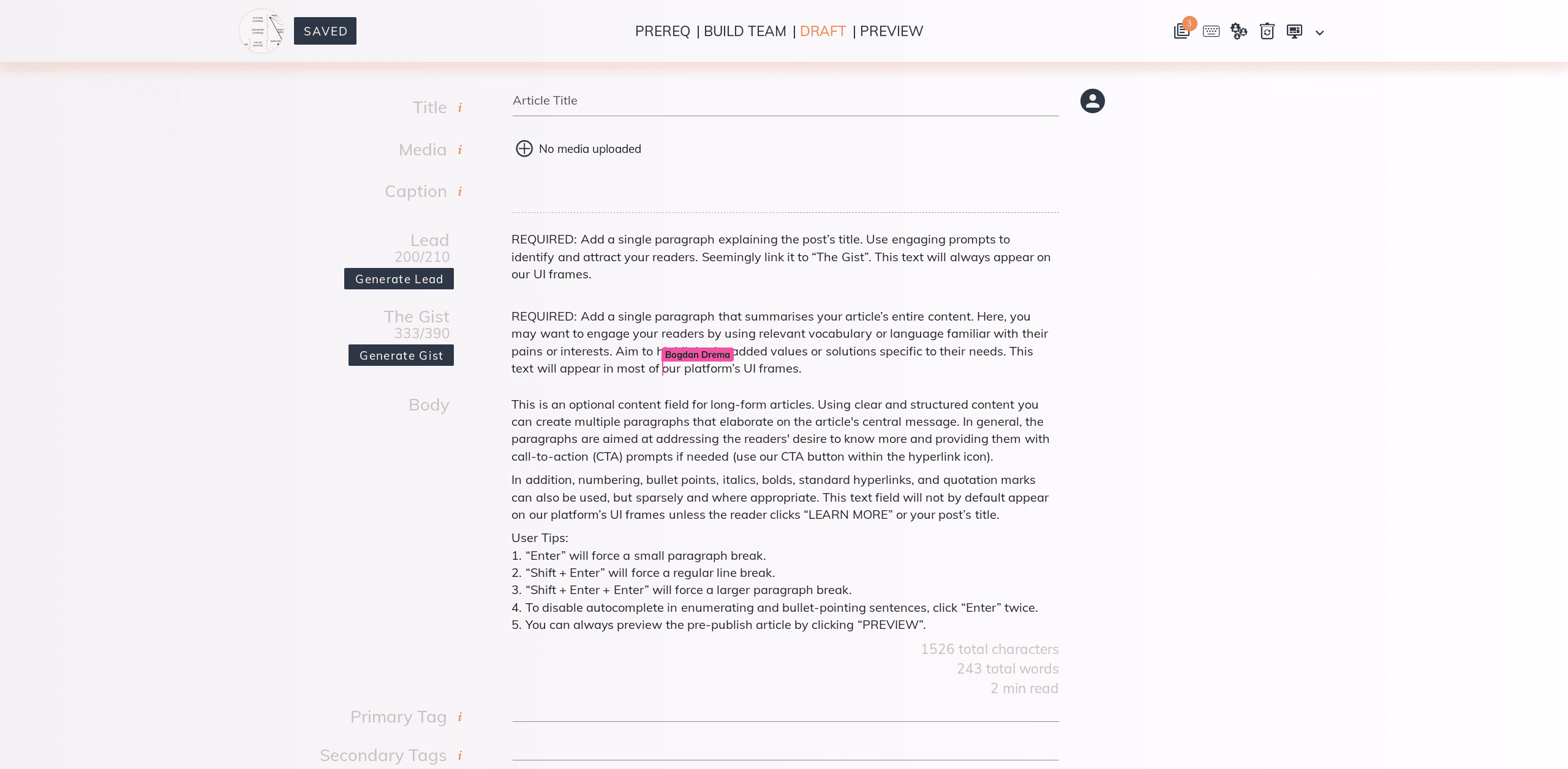 Placeholder project card media