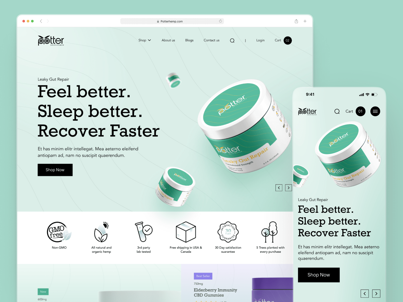 Placeholder project card media