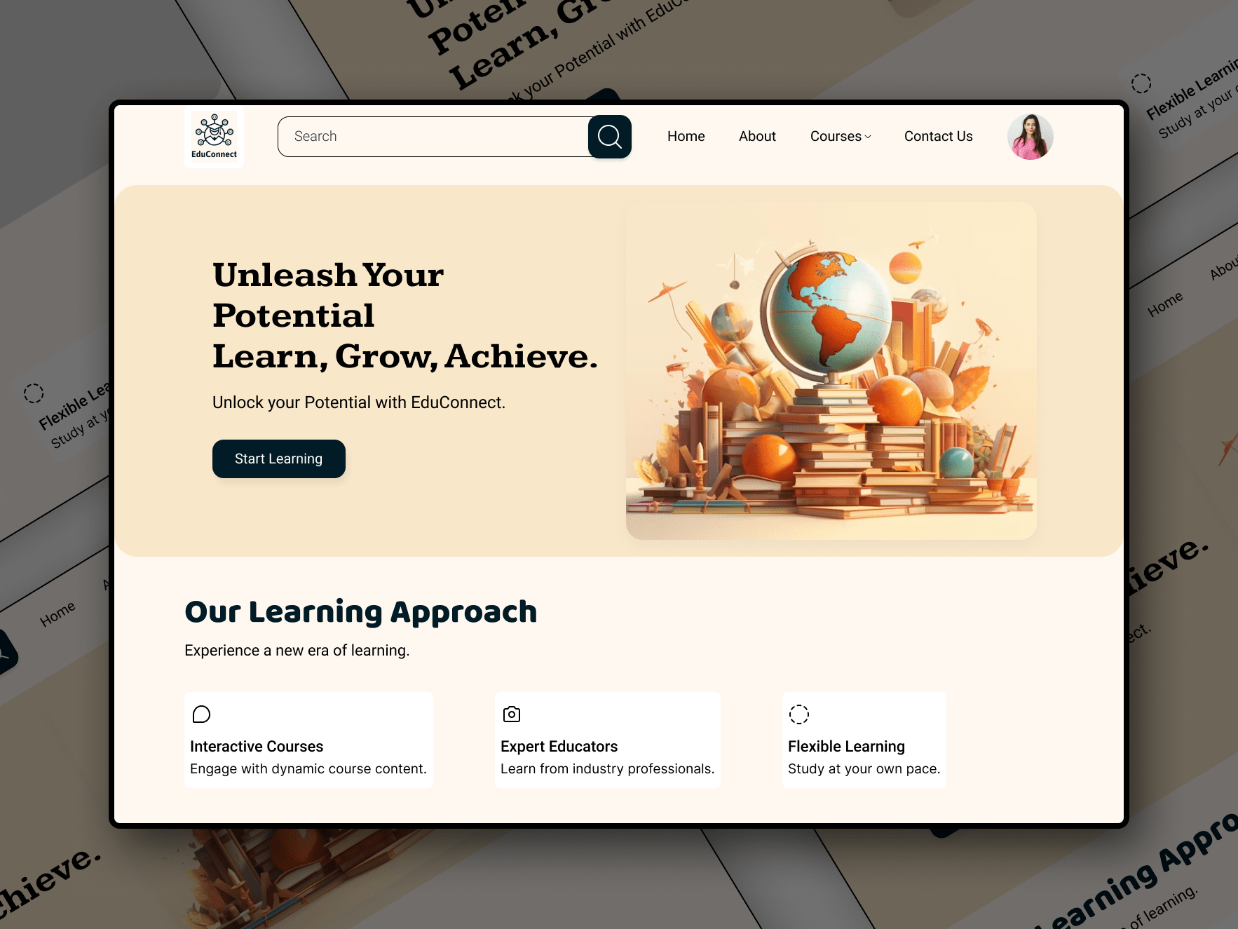 Placeholder project card media