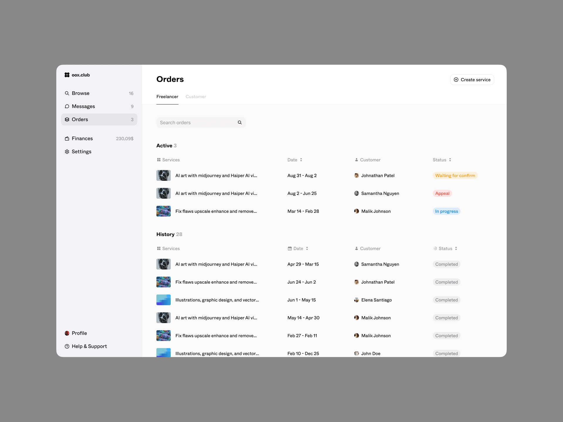 Placeholder project card media
