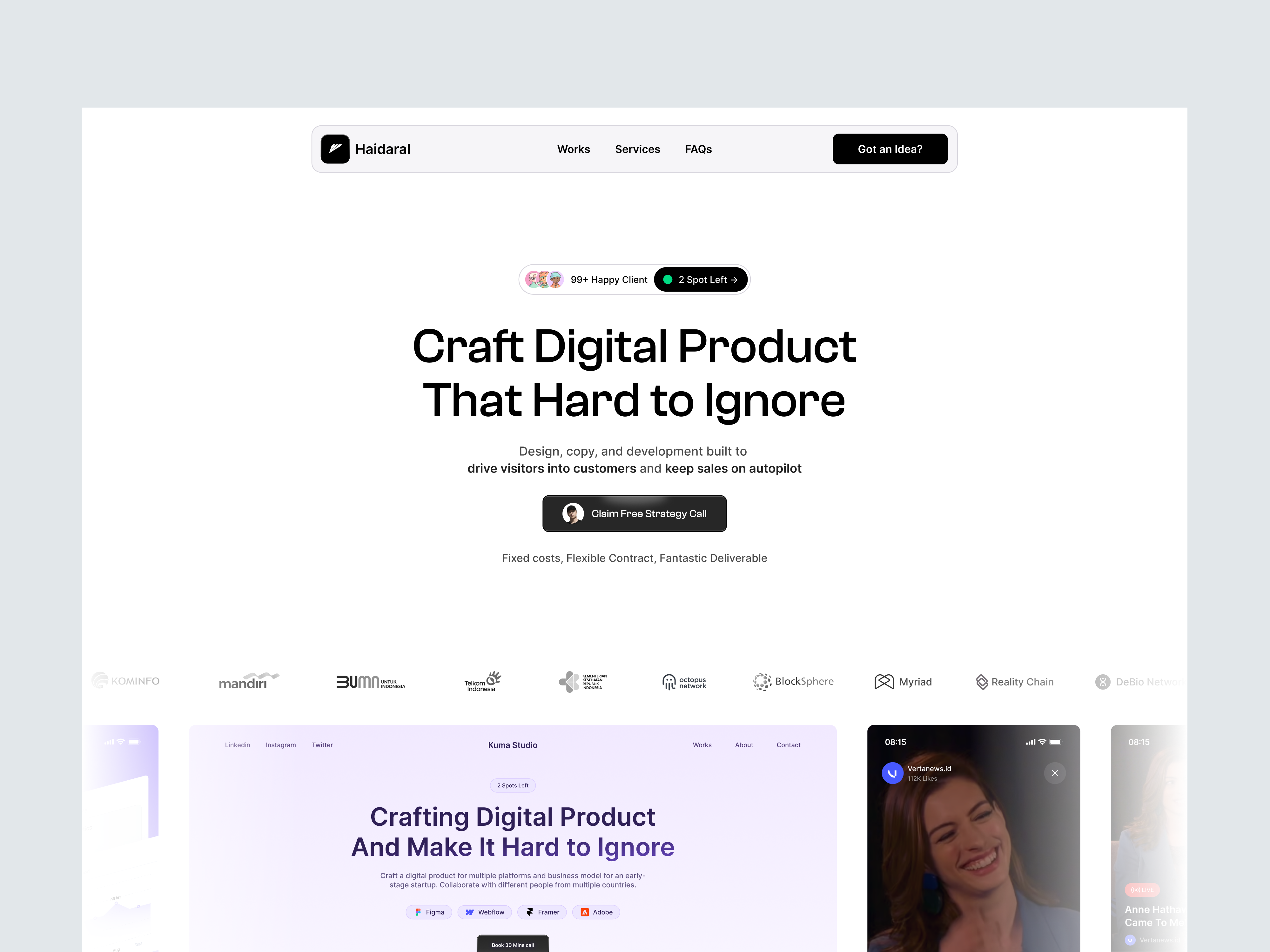 Placeholder project card media