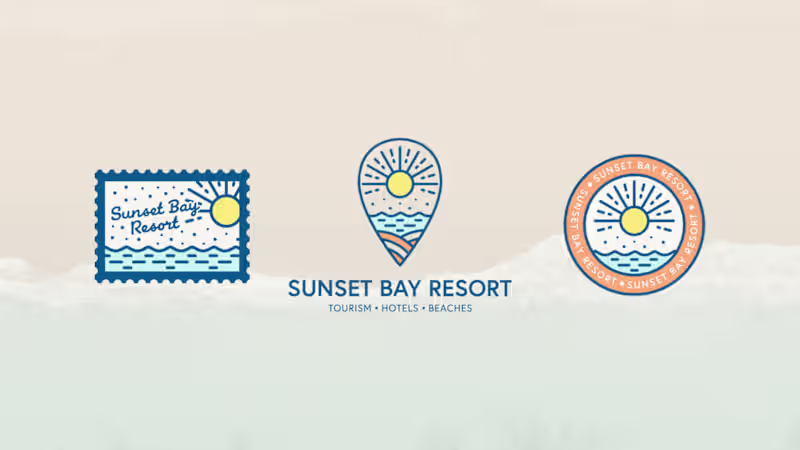 Cover image for Sunset Bay Resort Brand Identity + Website Design