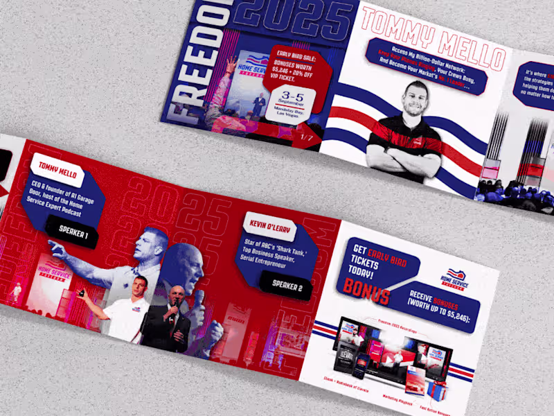 Cover image for Freedom Event 2025 Visual Identity: Branding Event's Adrenaline