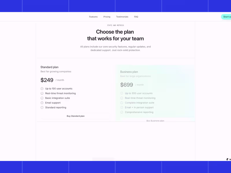 Cover image for Lockup - SaaS Framer template 