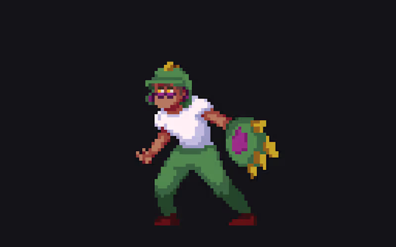 Cover image for Pixel Art Character Design