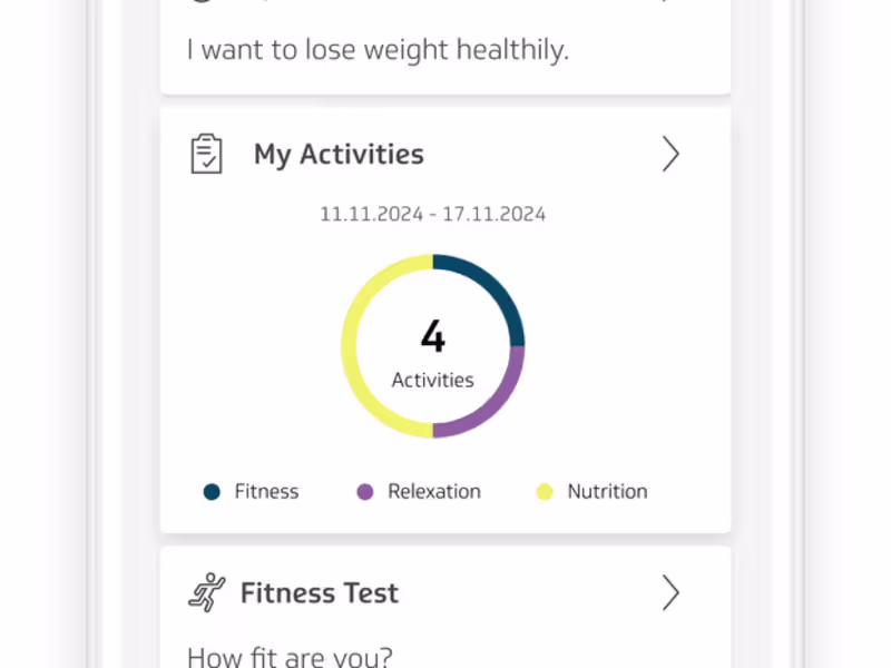 Cover image for TK-Coach - Wellness App