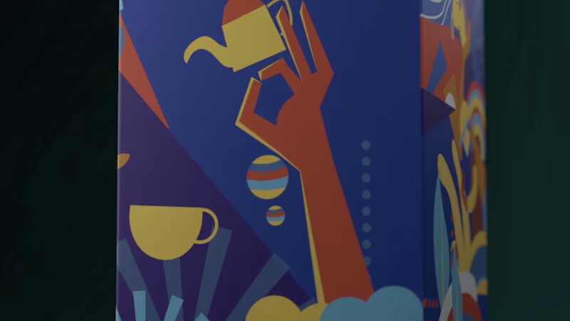 Cover image for 3D+2D Product Animation | Motion Design | Tea Commercial