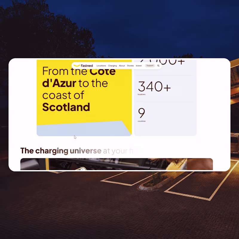 Cover image for Fastned - EV Charging Services Design