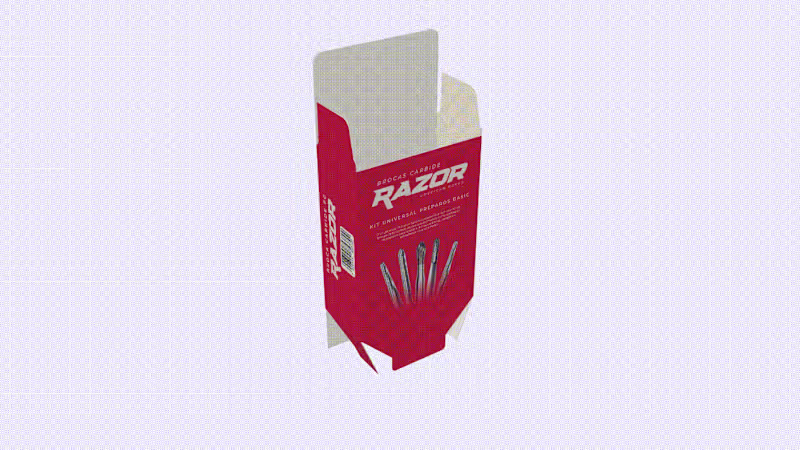 Cover image for RAZOR - American Burrs (Packaging & ID Visual) :: Behance