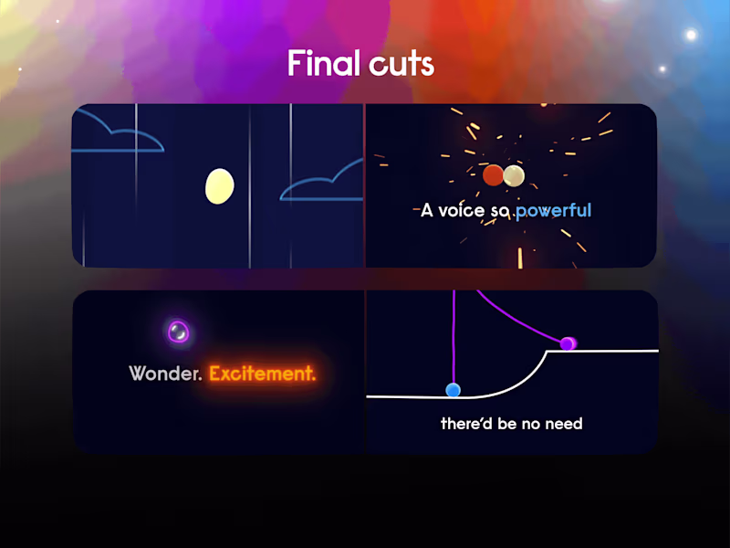 Cover image for Motion Graphics & Kinetic Typography for Conference Video