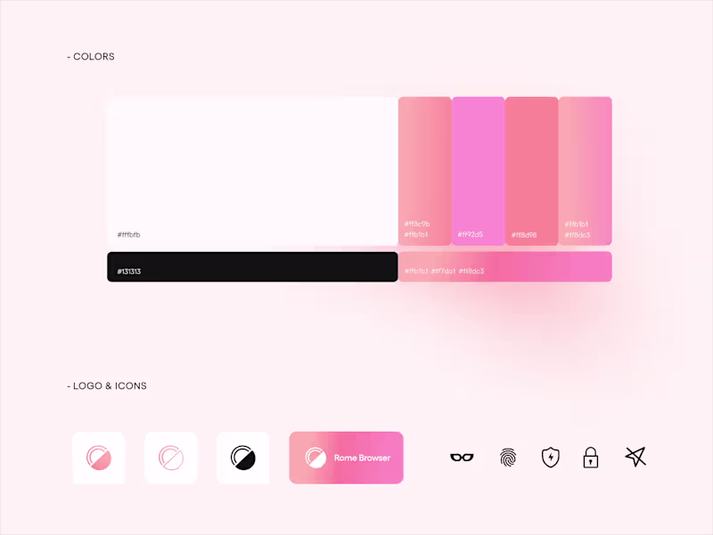 Cover image for ROME — App Landing Page UX/UI 