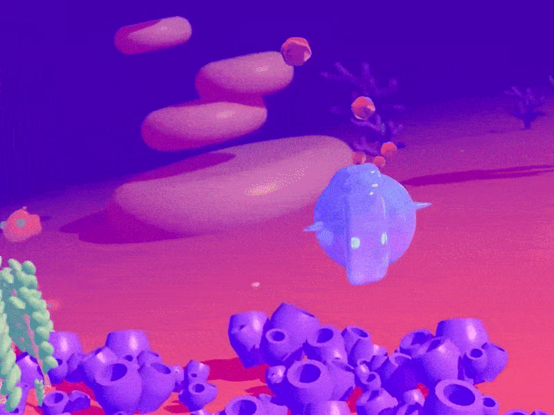 Cover image for Underwater world video game concept