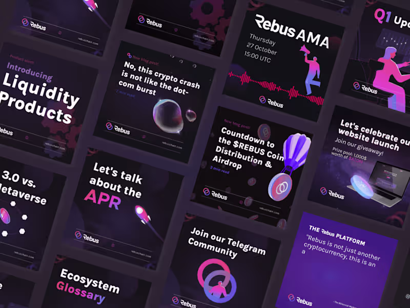 Cover image for Rebus Chain | Social Media Management