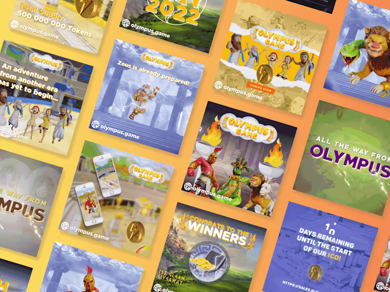 Cover image for Olympus Game | Social Media Content