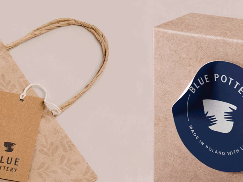 Cover image for Blue Pottery Rebranding