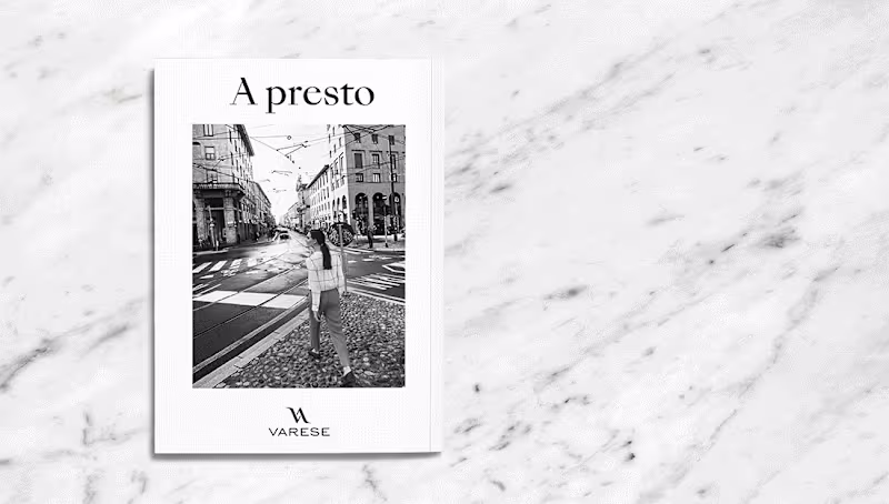 Cover image for VARESE: Redesign of an Italian brand