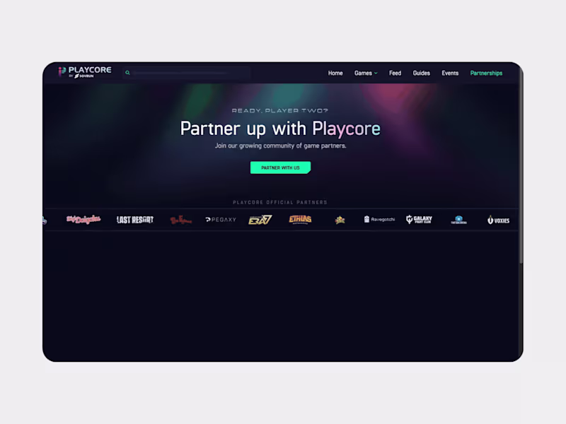 Cover image for Playcore (Web Development + Data Visualization)