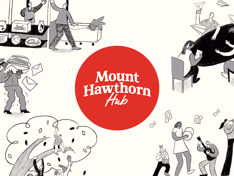 Cover image for Mount Hawthorn Hub Brand Identity