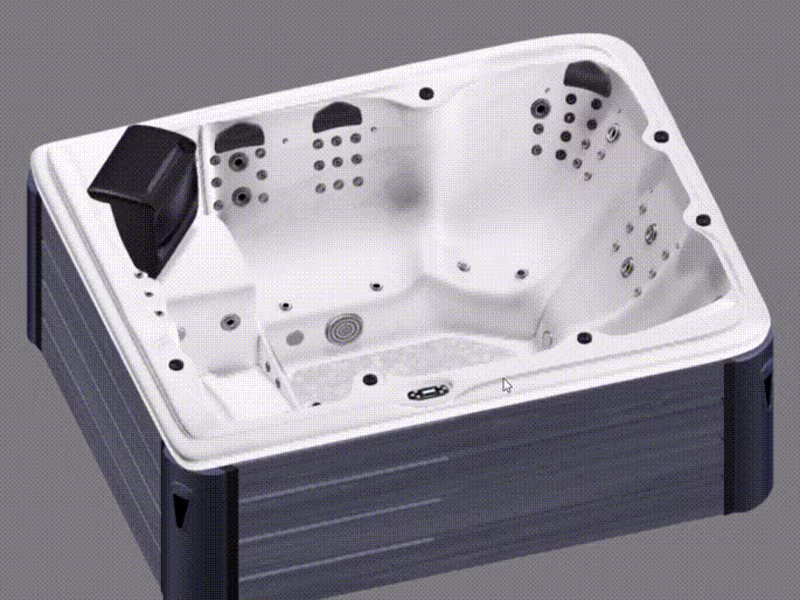Cover image for Realistic and Optimized Jacuzzis created with Spline