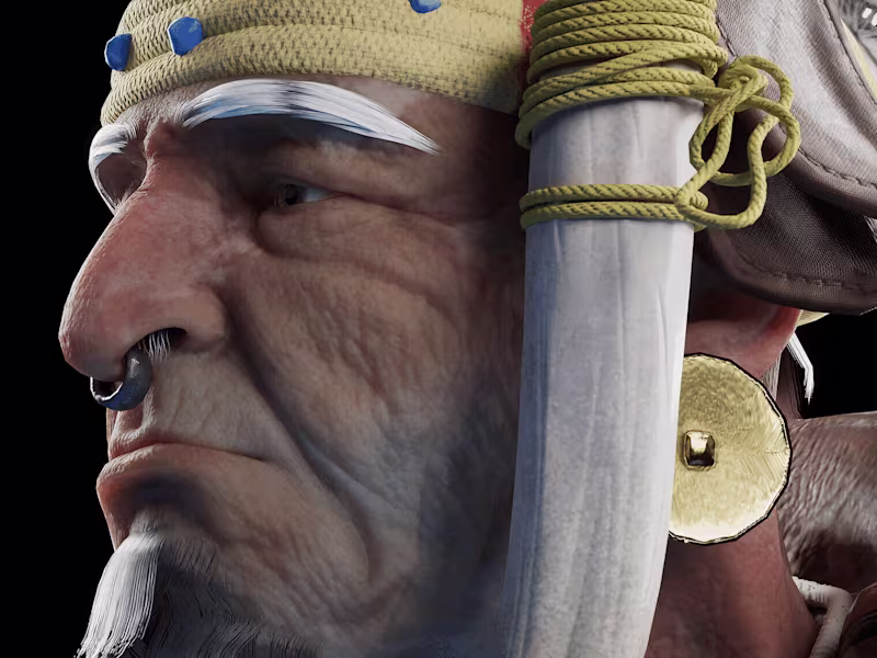 Cover image for 3D Character Design (Shaman)