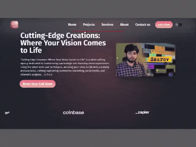 Cover image for The Editing Studio | Portfolio Website
