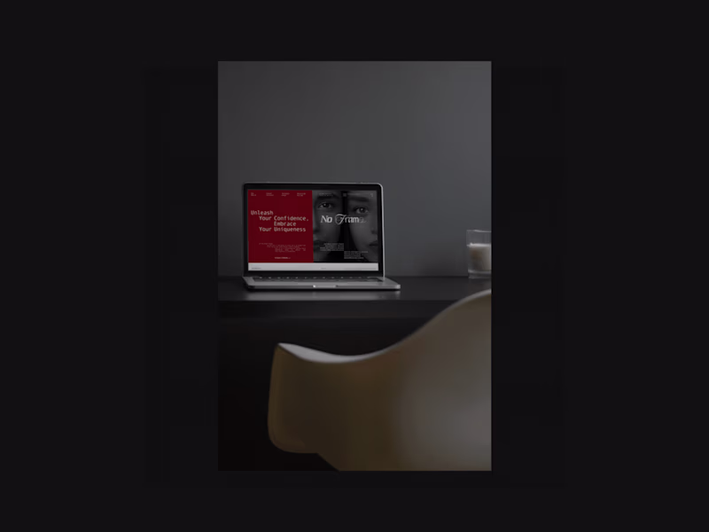 Cover image for NoFrame / Branding for School of female confidence :: Behance