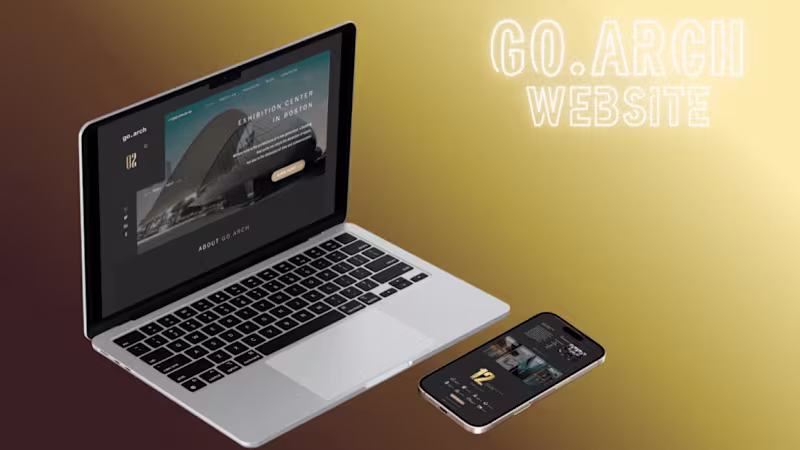 Cover image for Go.Arch Website (Taken from a refrence)
