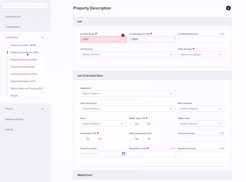 Cover image for Listing Input Redesign