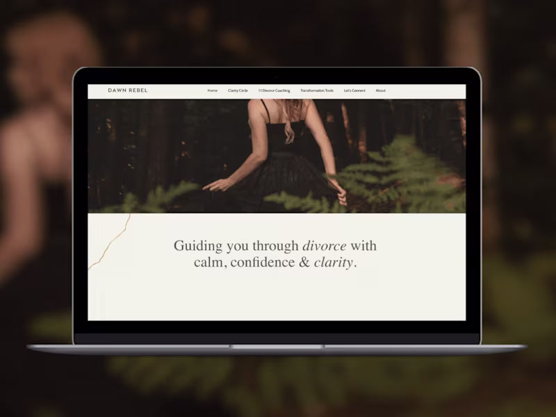 Cover image for Dawn Rebel ✷ Kajabi Website