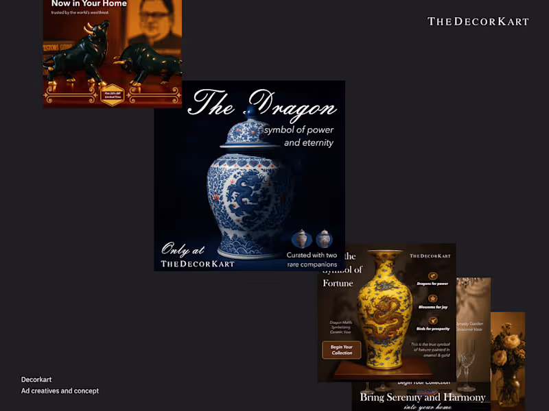 Cover image for Decorkart Ad Campaigns for Premium Home Décor