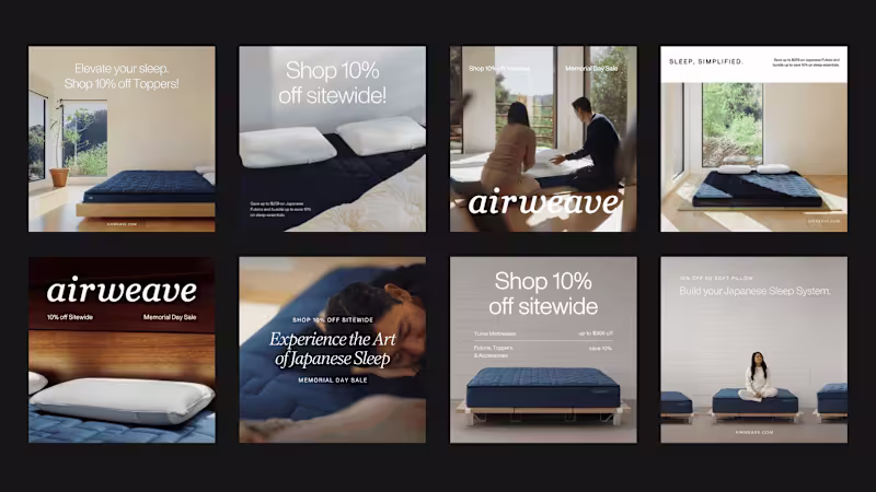 Cover image for Paid Ads for Airweave.