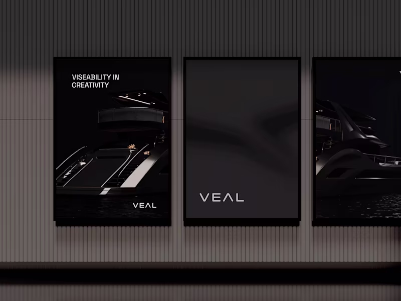Cover image for Veal Design - Marine Transportation Design Studio | Rebranding