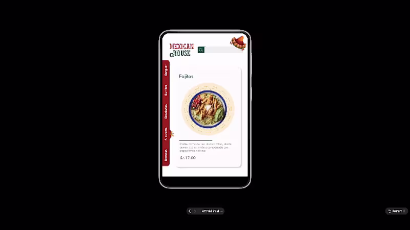 Cover image for Custom Web App for Interactive Digital Menus