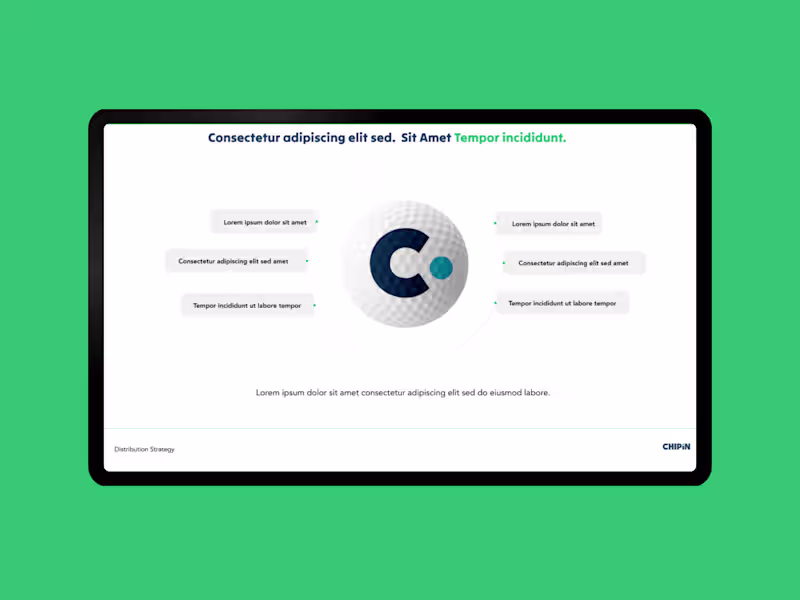 Cover image for Investor Pitch Deck Design for ChipIn 