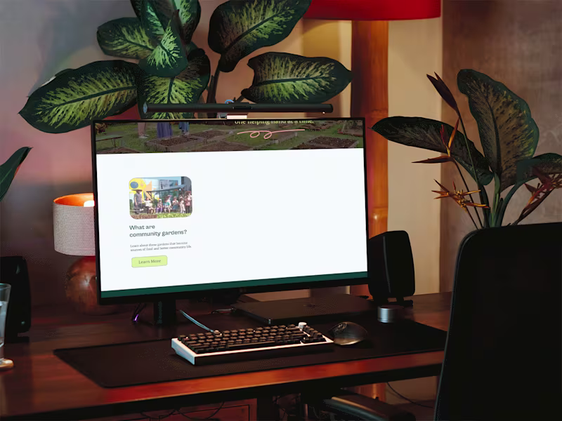 Cover image for Garden Hands Website