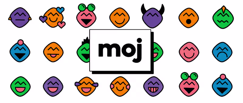 Cover image for Evolution of Moj Illustration Style