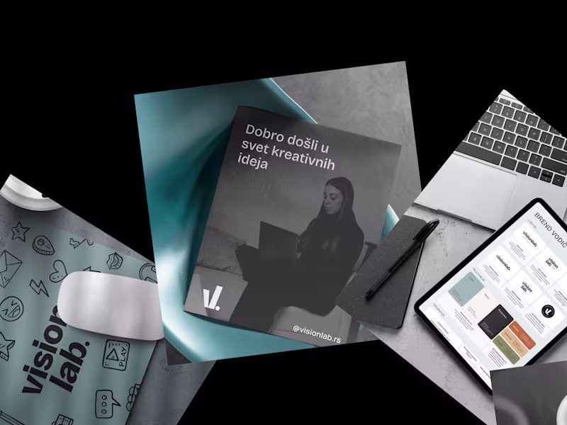 Cover image for Visual Identity for Visionlab