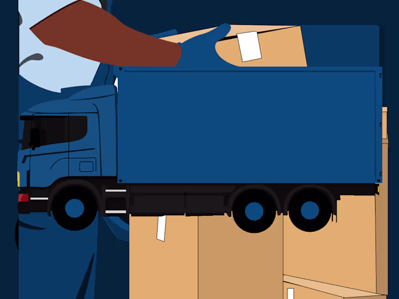 Cover image for Vibrant Vector Illustrations for E-hauling