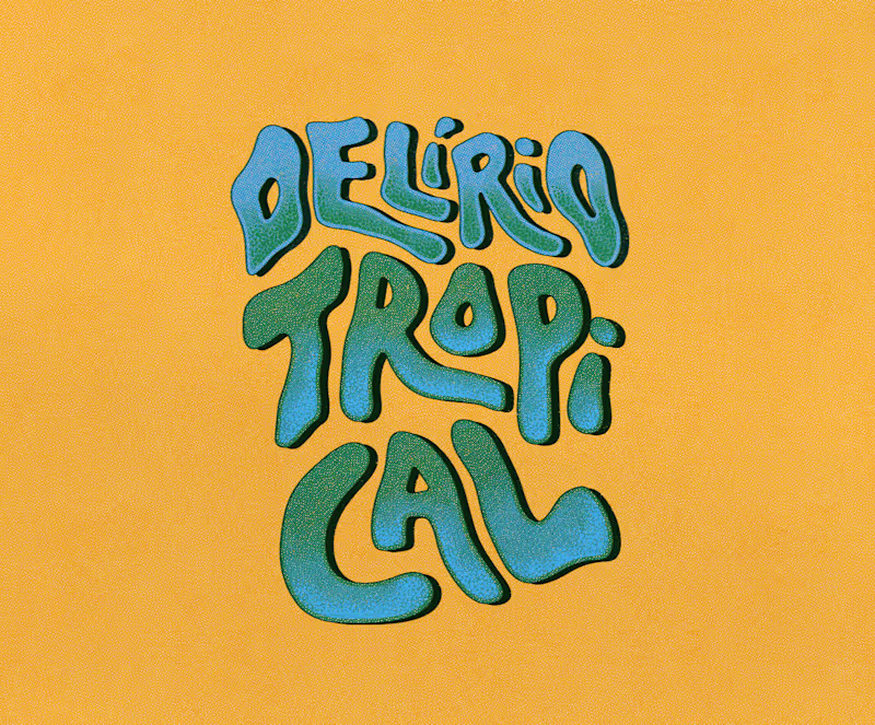 Cover image for Hand-drawn logotype for Delírio Tropical
