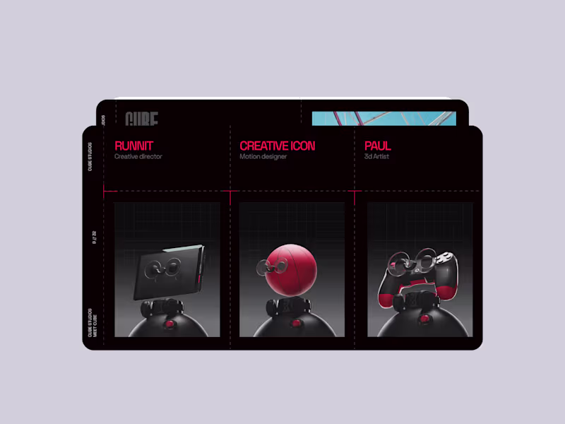Cover image for CUBE STUDIOS® - PITCHDECK