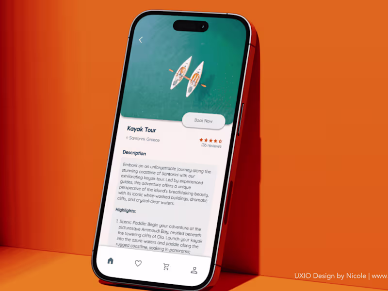 Cover image for Travel Mobile App Design: A Travel Buddy for Adventure 🗺️