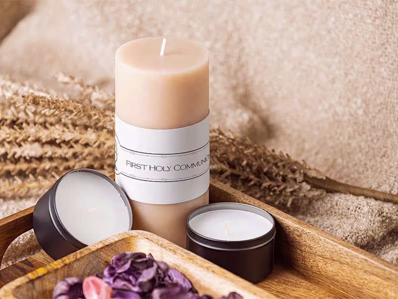 Cover image for Label Design: Noel Candles