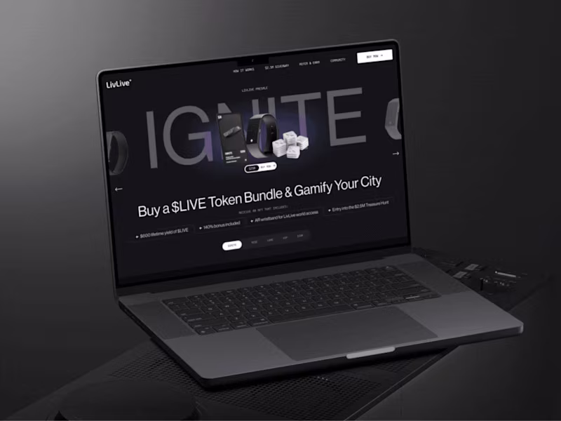 Cover image for LivLive — AR Game Layer & RWA Platform