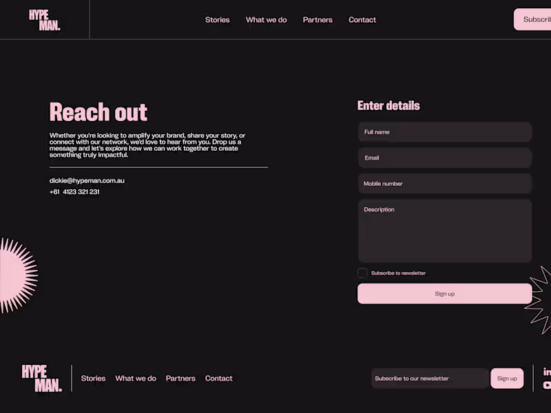 Cover image for Hypeman | Figma to Webflow build