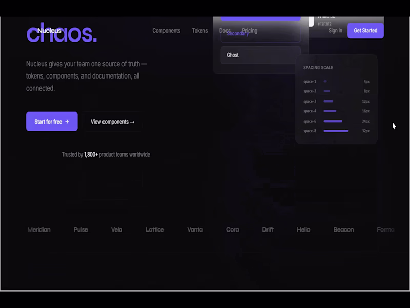 Cover image for Nucleus — A Premium Dark