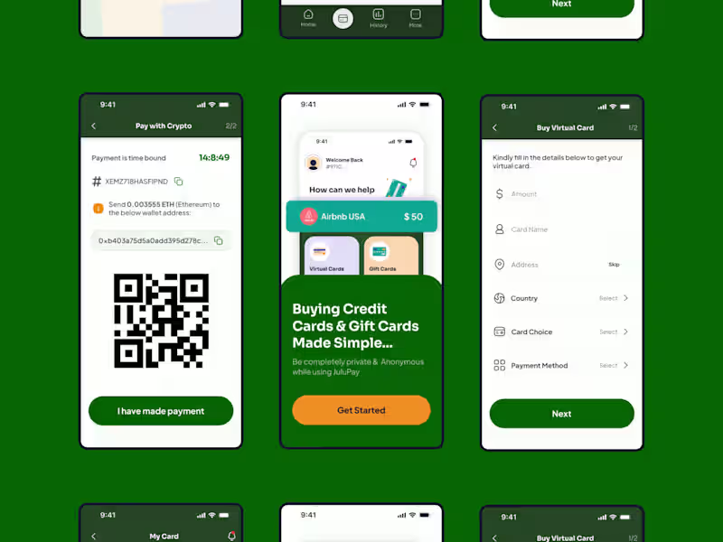 Cover image for UX/UI Design for FinTech Mobile App